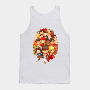 Street Fighter II Tank Top