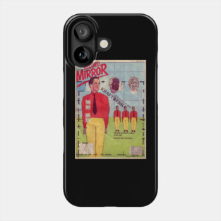 Vintage Kraftwerk Record Mirror 1978 Phone Case