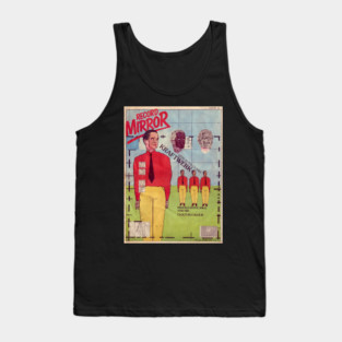 Vintage Kraftwerk Record Mirror 1978 Tank Top