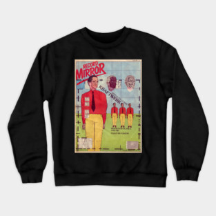 Vintage Kraftwerk Record Mirror 1978 Crewneck Sweatshirt