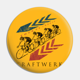 Vintage Kraftwerk Tour De France Pin