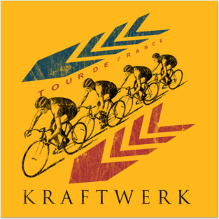Vintage Kraftwerk Tour De France Posters and Art