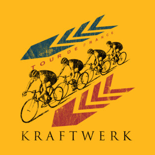 Vintage Kraftwerk Tour De France T-Shirt