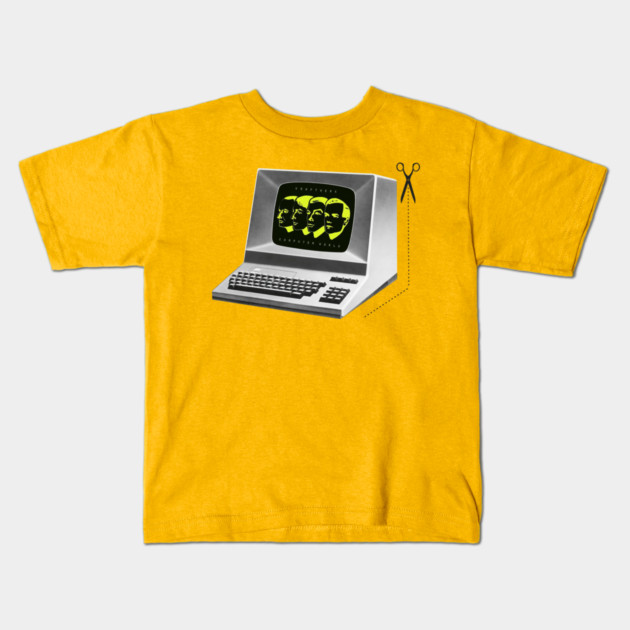 Kraftwerk Computer World Kids T-Shirt by balungan88