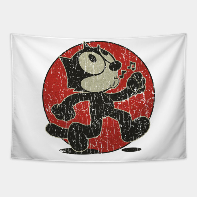 VINTAGE FELIX Tapestry by balungan88