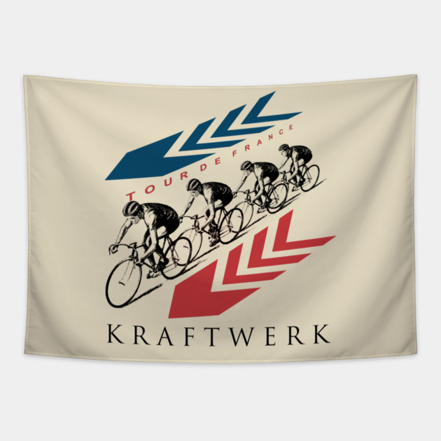 Kraftwerk Tour De France Tapestry by balungan88