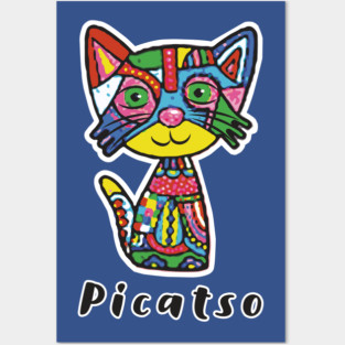 PiCatso Posters and Art