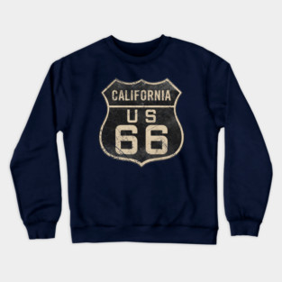 California Route 66 V04 Crewneck Sweatshirt