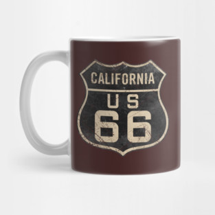 California Route 66 V04 Mug