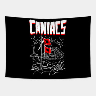 Caniacs Storm Surge Tapestry