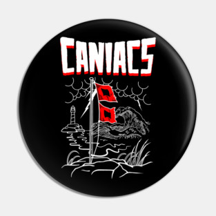 Caniacs Storm Surge Pin