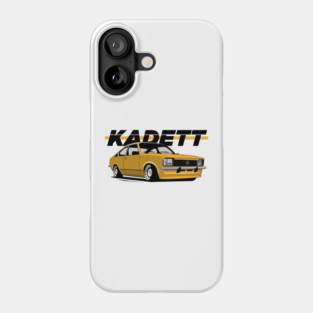 Opel Kadett C Yellow Phone Case