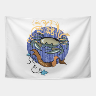 Cancer zodiac Tapestry