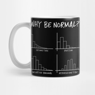 Why Be Normal, When Hypergeometric is Great Too? Mug