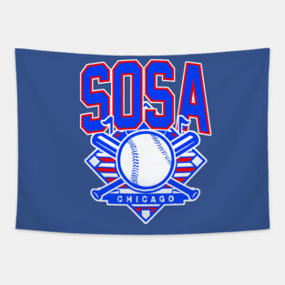 Vintage Chicago Baseball Sosa Tapestry