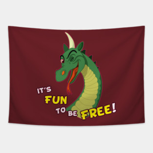 It's Fun To Be Free! Tapestry