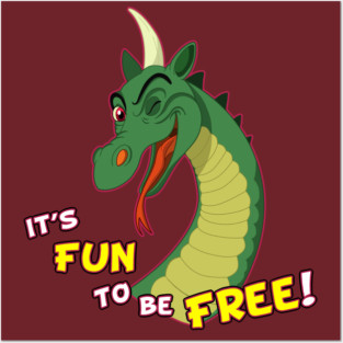 It's Fun To Be Free! Posters and Art