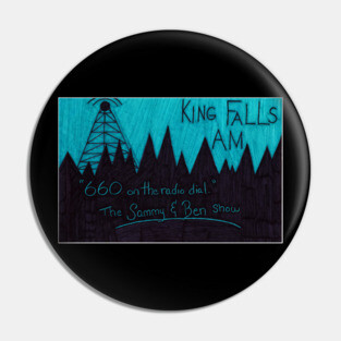 King Falls AM Pin