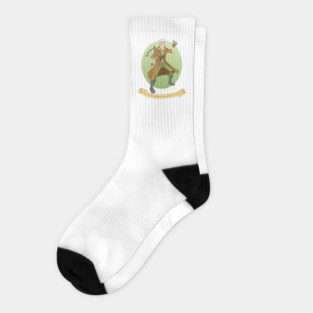 Cel Sidebottom - Quote T-Shirt Socks
