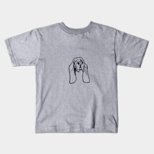 Basset Hound Kids T-Shirt