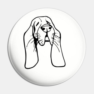Basset Hound Pin