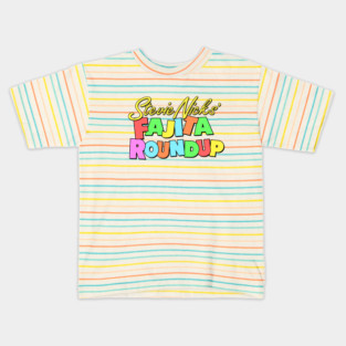 Stevie Nicks' Fajita Roundup logo only SNL by Kelly Design Company Kids T-Shirt