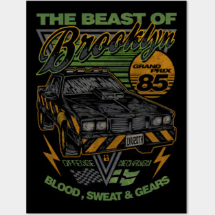 THE BEAST OF BROOKLYN (FRONT AND BACK) Posters and Art