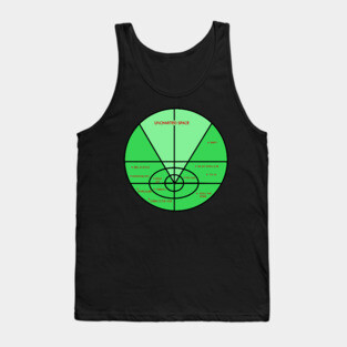 Audio Drama Space Map Tank Top