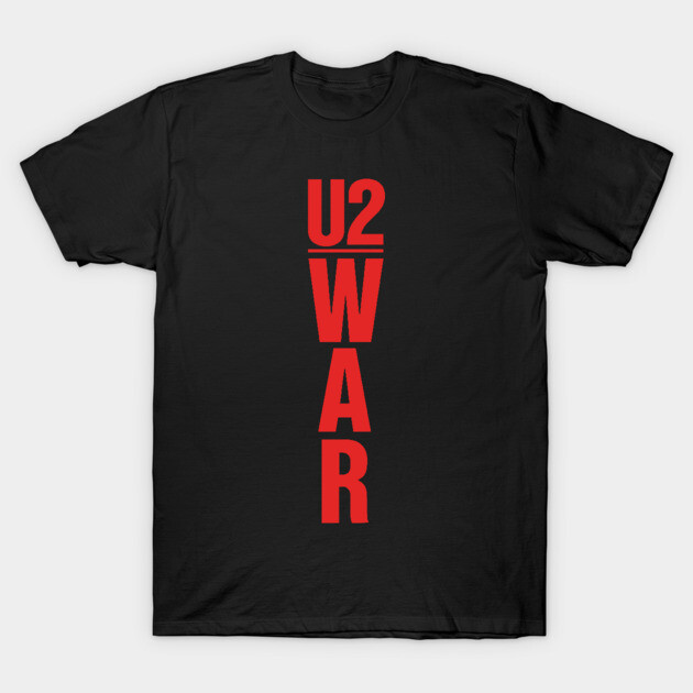U2 WAR Tシャツ バンドＬサイズ U2 War Logo - U2 - T-Shirt | TeePublic