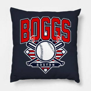 Vintage Boston Baseball Boggs Pillow