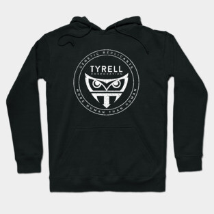 Tyrell Corporation - genetic replicants modern vintage logo Hoodie
