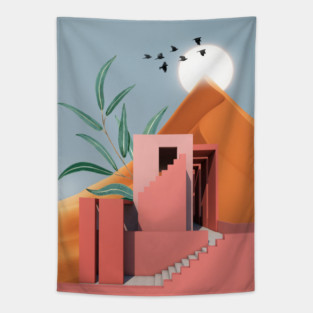 A Happy Place Tapestry