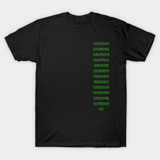 Binary code in Binary code T-Shirt
