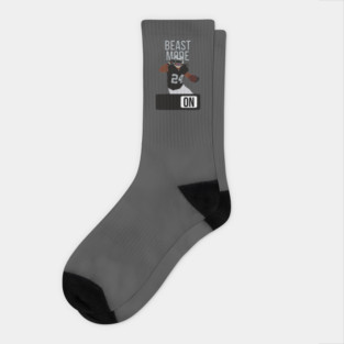 Marshawn Lynch - Beast Mode Socks