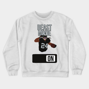 Marshawn Lynch - Beast Mode Crewneck Sweatshirt