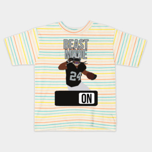 Marshawn Lynch - Beast Mode Kids T-Shirt