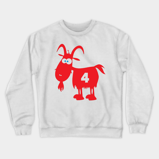 The Goat! Crewneck Sweatshirt by Litehouse Tees
