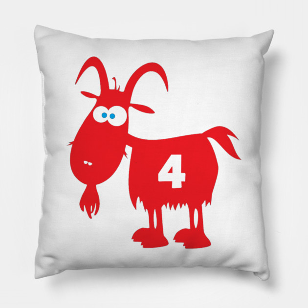 The Goat! Pillow by Litehouse Tees