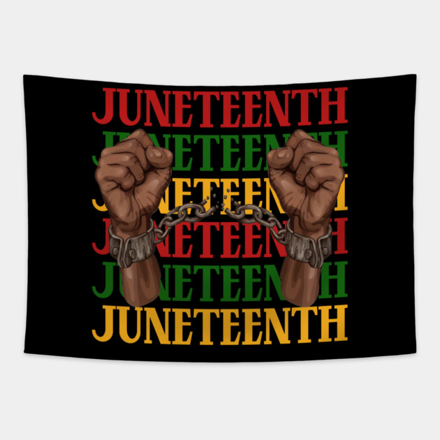 Juneteenth, Black History, Freedom Tapestry by UrbanLifeApparel