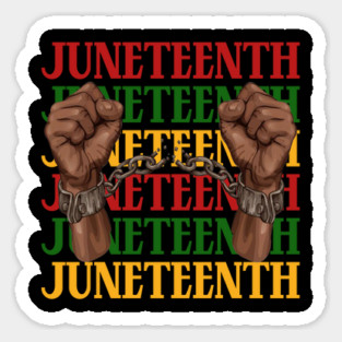 Juneteenth, Black History, Freedom Magnet