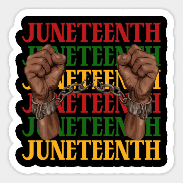Juneteenth, Black History, Freedom Magnet by UrbanLifeApparel