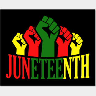Juneteenth, Black History, Freedom, black power Posters and Art