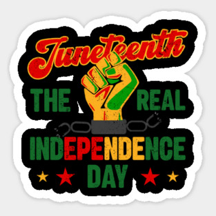 Juneteenth, The real Independence Day, Black History, Freedom Magnet