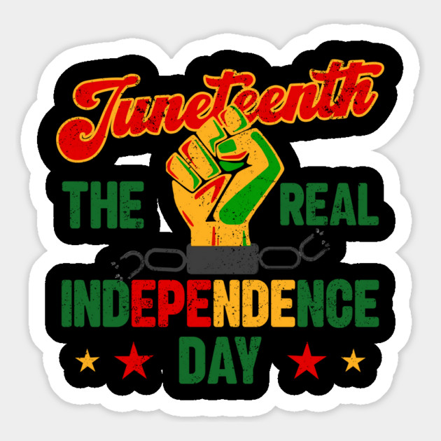 Juneteenth, The real Independence Day, Black History, Freedom Magnet by UrbanLifeApparel