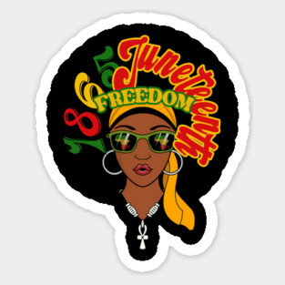 1865, Juneteenth, Freedom Magnet