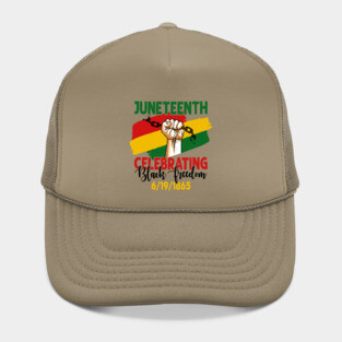 Juneteenth, Celebrating Black Freedom, 6-19-1865, Black History Hat