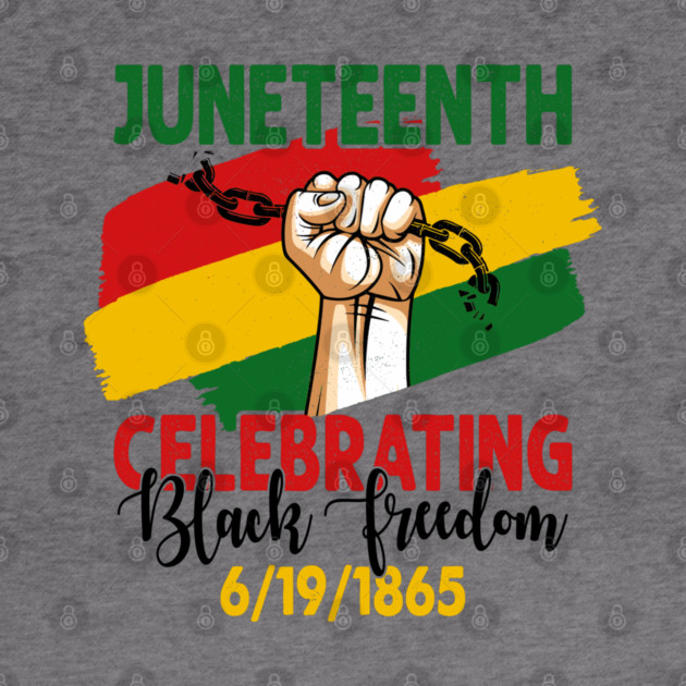 Juneteenth, Celebrating Black Freedom, 6-19-1865, Black History by UrbanLifeApparel