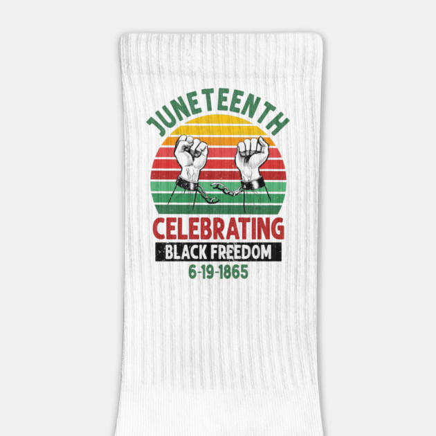 Juneteenth, Celebrating Black Freedom, 6-19-1865, Black History, unchained by UrbanLifeApparel