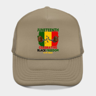 Juneteenth, Celebrating Black Freedom, 6-19-1865, Black History, Hat