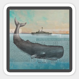 Whale Sticker